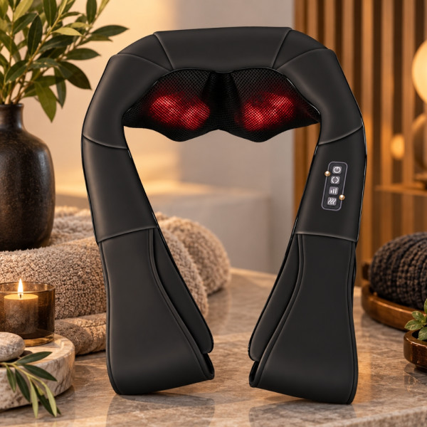 Шиацу 4D масажор с инфрачервено затопляне 5