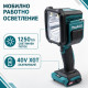 Акумулаторна работна LED лампа 40V XGT – 1250 lm, безжична 5