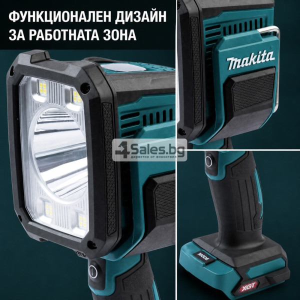 Акумулаторна работна LED лампа 40V XGT – 1250 lm, безжична 2