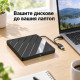 Външно CD/DVD записващо устройство 7 в 1 с USB-A, USB-C, USB хъб и четец за карти 4
