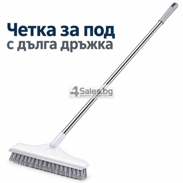 Четка за под с дълга дръжка и перо за вода 2