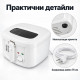 Електрически фритюрник 2,5 л, 1800 W с регулируема температура 8