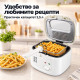 Електрически фритюрник 2,5 л, 1800 W с регулируема температура 9