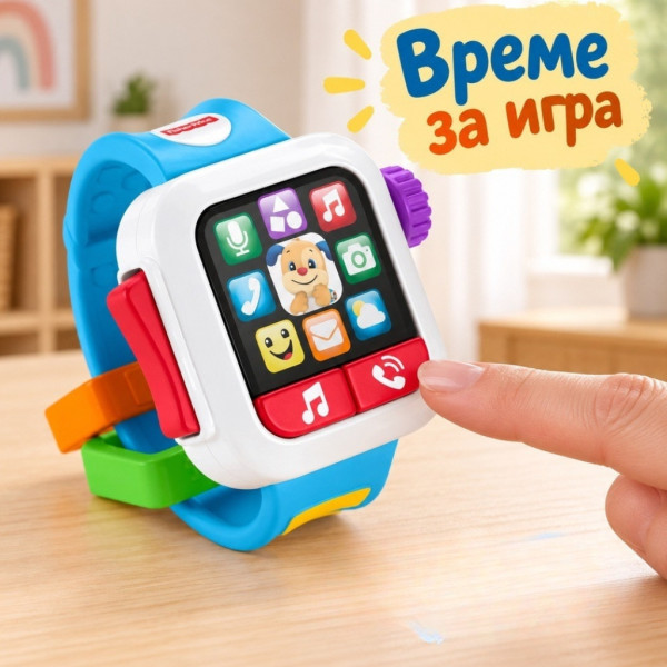 Часовник играчка Fisher Price Laugh ’N Learn
