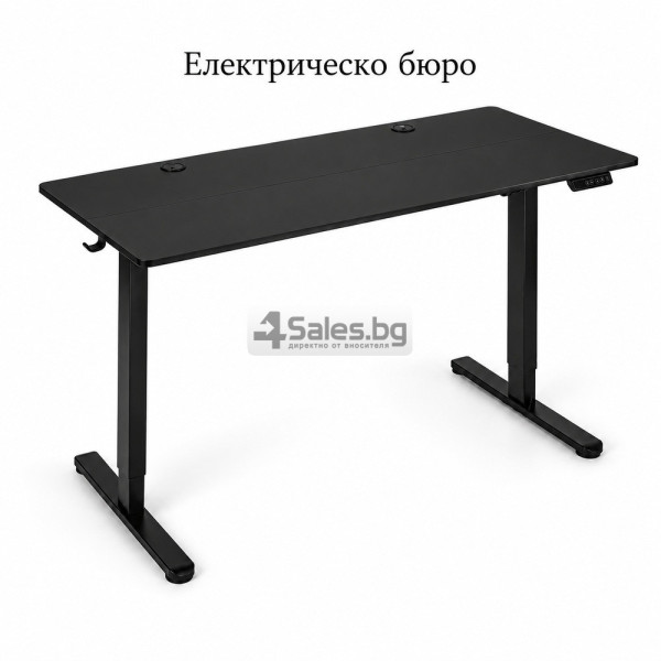 Електрическо бюро с регулируема височина 120x60 см, LED контролен панел и памет за 3 позиции 1