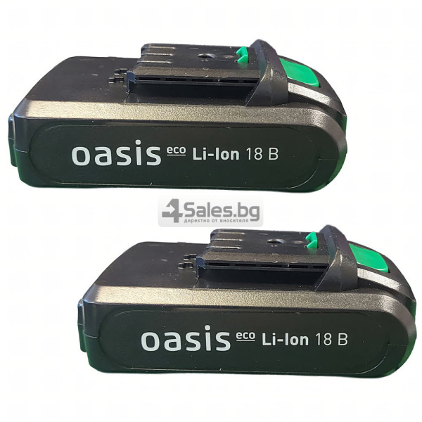 Акумулаторен винтоверт 18V с 2 батерии 1.5Ah, LED осветление, 10 мм патронник и куфар