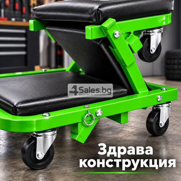 Сгъваема работна лежанка и стол 2 в 1 7