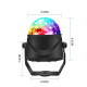 LED диско лампа RGB с дистанционно – Музикален режим, въртящ ефект, за парти и дом 6