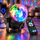 LED диско лампа RGB с дистанционно – Музикален режим, въртящ ефект, за парти и дом 3