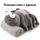 Плюшено животинче паяк с меко одеяло – сладък приятел за уют и подарък 10