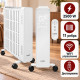 Маслен радиатор KAMINER Arvell 2500 W с WiFi – черен или бял 3