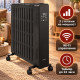 Маслен радиатор KAMINER Arvell 2500 W с WiFi – черен или бял 10