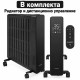 Маслен радиатор KAMINER Arvell 2500 W с WiFi – черен или бял 12