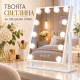 Козметично LED огледало 25 × 30 см – виж всеки детайл в перфектна светлина 8