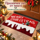 Коледна входна постелка Merry Christmas 50 × 80 см 2