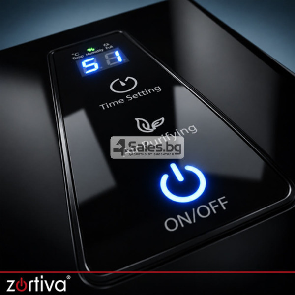 Влагоабсорбатор за въздух 2 в 1 с UV пречистване, LCD дисплей, дистанционно управление, резервоар 1.5 л, 90 W – до 30 м²