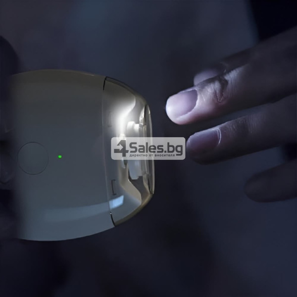 Електрическа пила за нокти с 3 скорости, 360° въртене и LED осветление – лесно и прецизно оформяне на ноктите 4