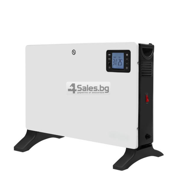 Електрически конвектор 2300 W с Turbo Fan, LCD дисплей, дигитален термостат, дистанционно управление и таймер 4