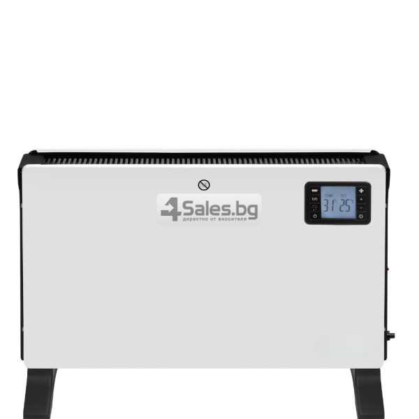 Електрически конвектор 2300 W с Turbo Fan, LCD дисплей, дигитален термостат, дистанционно управление и таймер