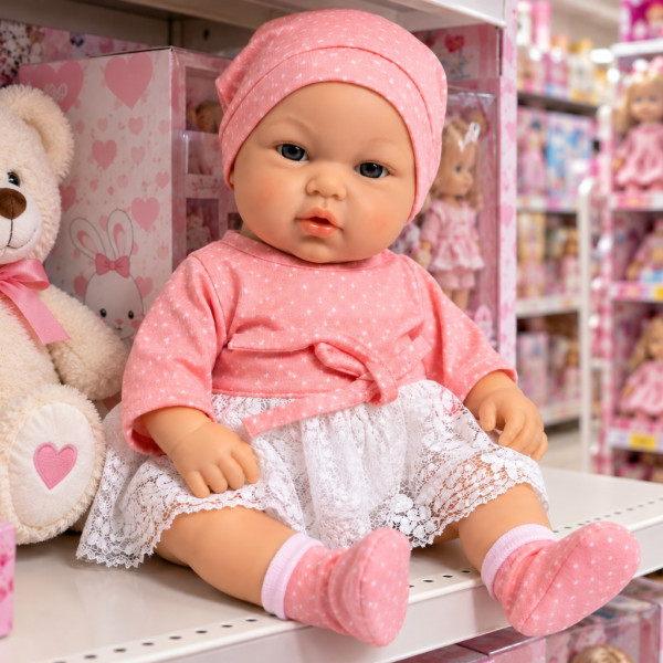 Говореща кукла бебе Baby Babble с реалистичен дизайн и реплики на български език