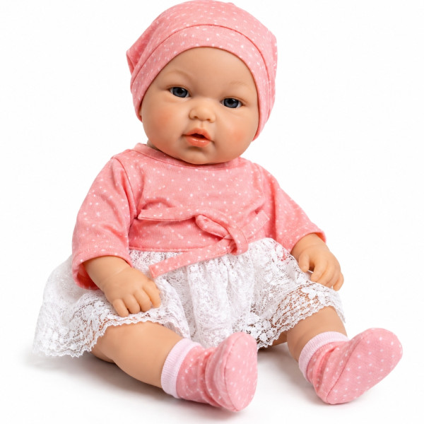 Говореща кукла бебе Baby Babble с реалистичен дизайн и реплики на български език 2
