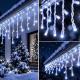 Коледни LED лампички тип „Ледени висулки“ – 26,5 м, 500 LED, студено бяла светлина 5