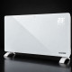 Електрически стъклен конвектор 2500W с WiFi управление, дистанционно, LED дисплей и термостат 5