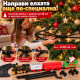 Коледно влакче за елха с релси 68 см, музика, светлини и Дядо Коледа 2