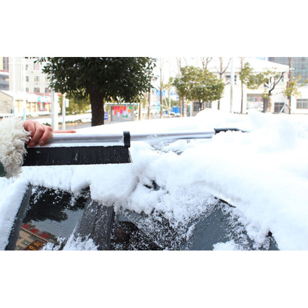 Разтегаема четка с две приставки за почистване на сняг от автомобила SHOWEL1 4