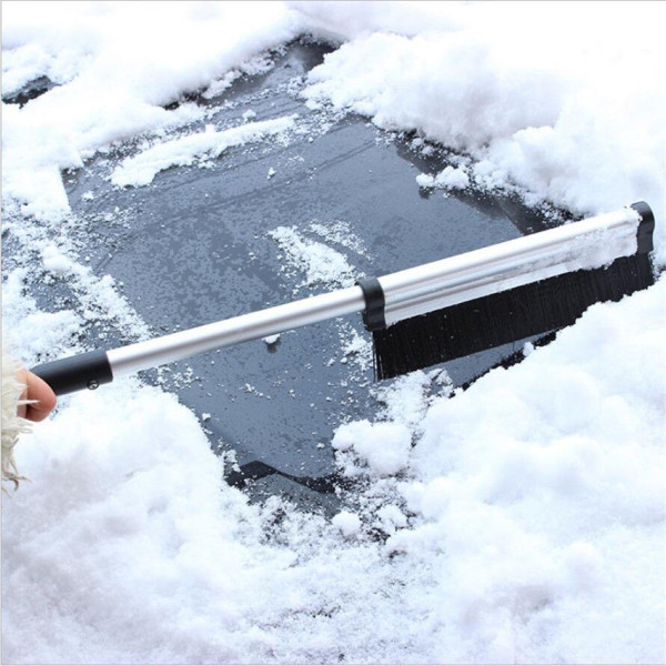 Разтегаема четка с две приставки за почистване на сняг от автомобила SHOWEL1 15