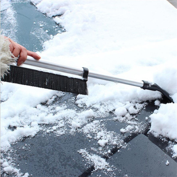Разтегаема четка с две приставки за почистване на сняг от автомобила SHOWEL1 19