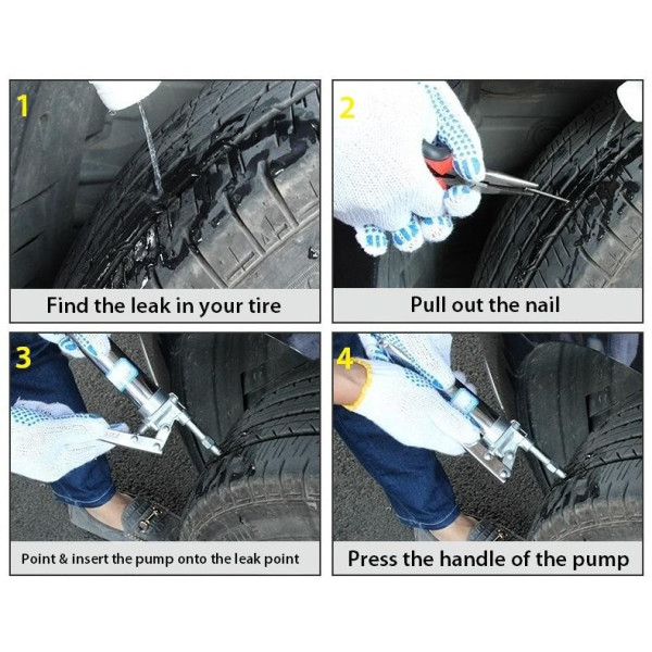 Инструмент за поправка на спукана гума, GUM REPAIR CASE2