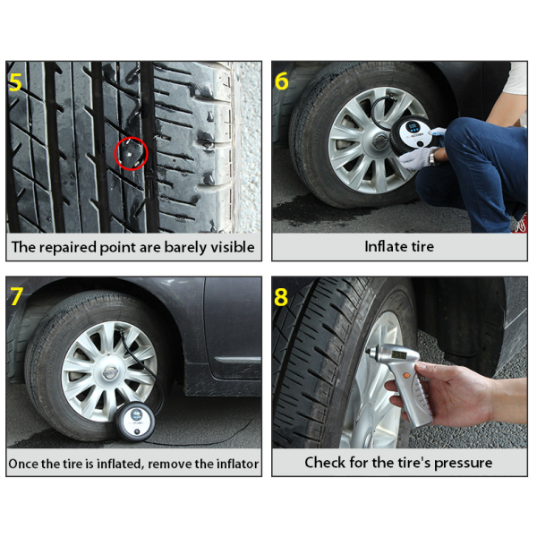 Инструмент за поправка на спукана гума, GUM REPAIR CASE2