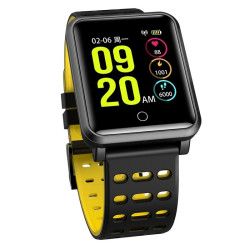 модерен и елегантен водоустойчив смарт часовник с цветен екран и Bluetooth SMW38 20