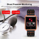 модерен и елегантен водоустойчив смарт часовник с цветен екран и Bluetooth SMW38 22