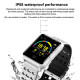 модерен и елегантен водоустойчив смарт часовник с цветен екран и Bluetooth SMW38 23