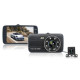 FULL HD Видеорегистратор за автомобил с подобрено нощно заснемане и 2 лещи AC73 21