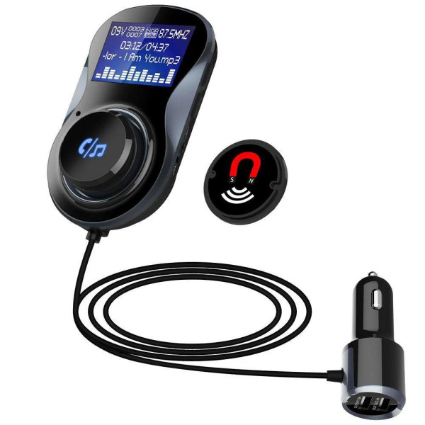 Bluetooth hands-free за автомобил с радио и музикален плеър