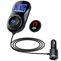 Bluetooth hands-free за автомобил с радио и музикален плеър HF28 22