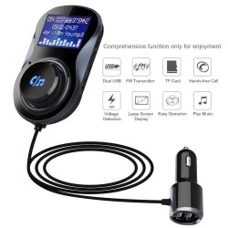 Bluetooth hands-free за автомобил с радио и музикален плеър HF28 2