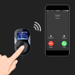 Bluetooth hands-free за автомобил с радио и музикален плеър 7