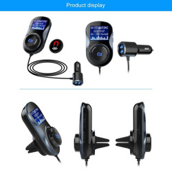 Bluetooth hands-free за автомобил с радио и музикален плеър 11
