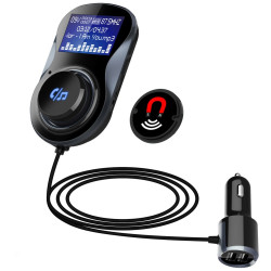 Bluetooth hands-free за автомобил с радио и музикален плеър HF28 12