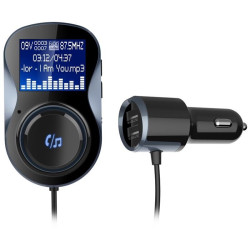 Bluetooth hands-free за автомобил с радио и музикален плеър HF28 14