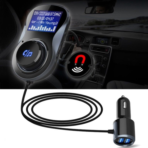 Bluetooth hands-free за автомобил с радио и музикален плеър HF28 22