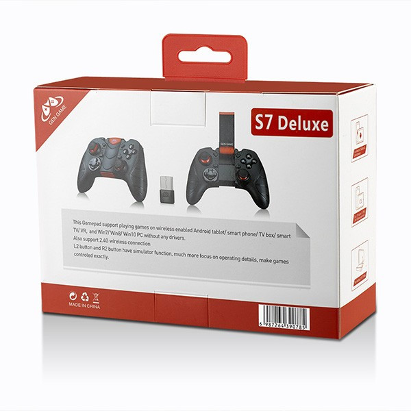 Безжичен контролер за компютърни игри S7 Deluxe, PSP27
