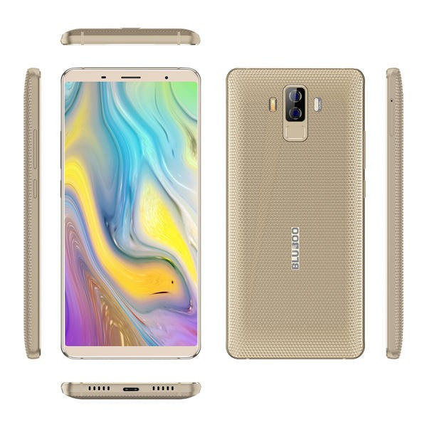 Bluboo S3 смартфон с 3 камери, 4GB RAM, 2 СИМ карти и 8500 mAh батерия