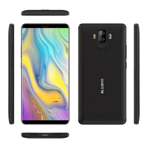 Bluboo S3 смартфон с 3 камери, 4GB RAM, 2 СИМ карти и 8500 mAh батерия