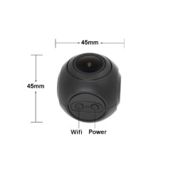 WI-FI мини сферична автомобилна камера, 170 градусов ъгъл и нощен запис AC79 13