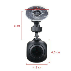 WI-FI мини сферична автомобилна камера, 170 градусов ъгъл и нощен запис AC79 19